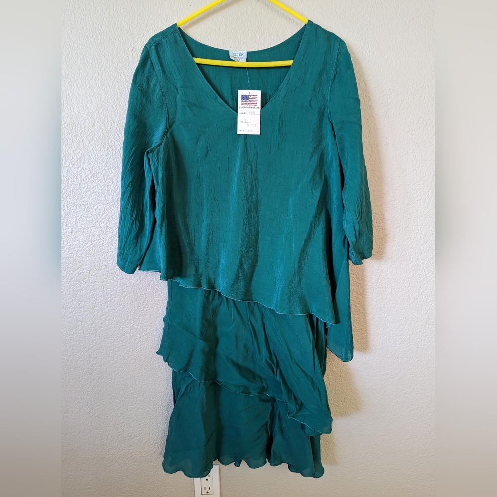 Click 100% Silk Dress